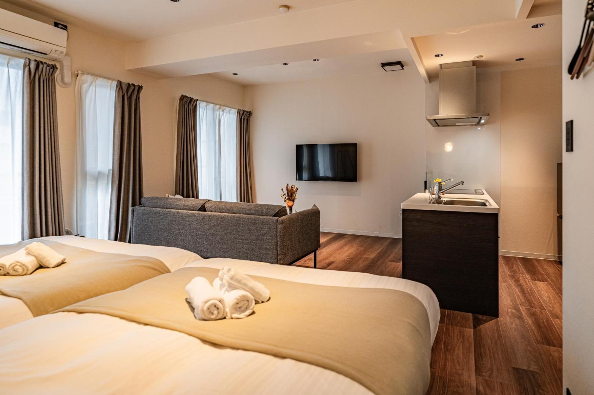 Apartment Hotel 11 Shinsaibashi Amemura Osaka Luaran gambar