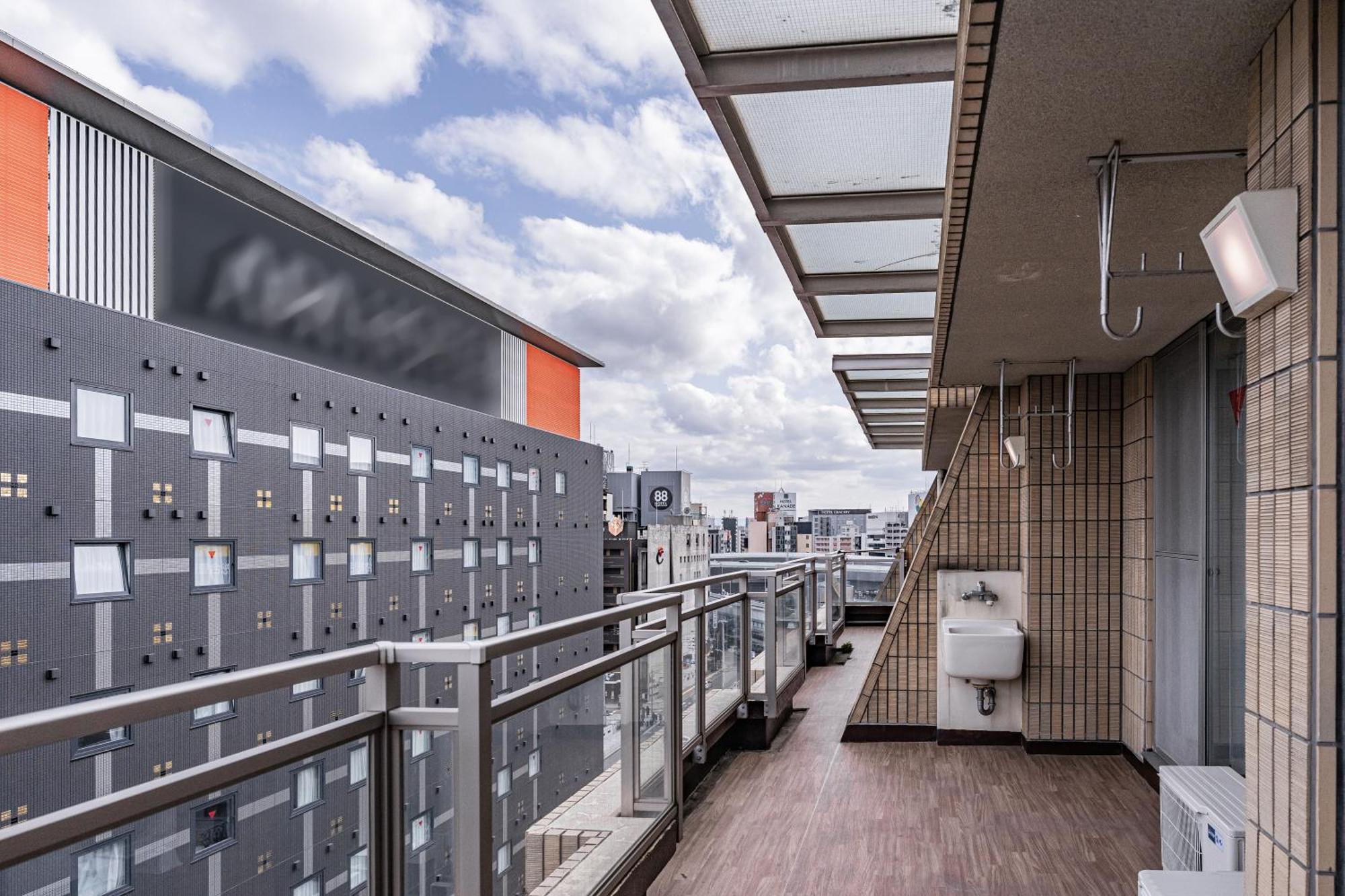 Apartment Hotel 11 Shinsaibashi Amemura Osaka Luaran gambar